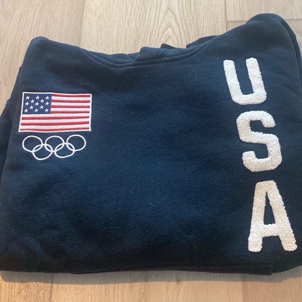 USA Olympic Team Apparel Black Hoodie